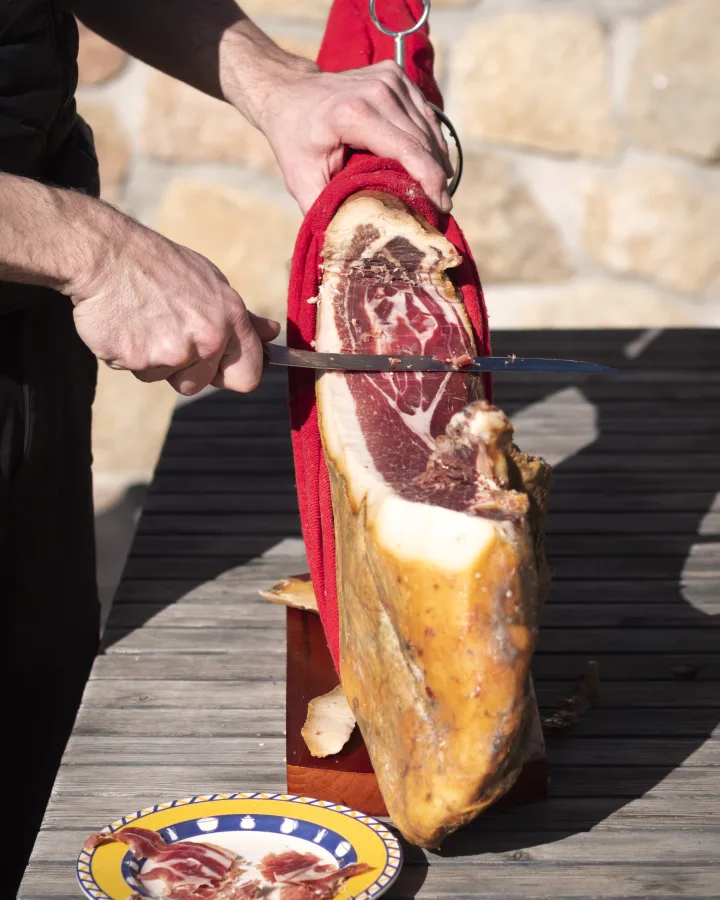 Corte profesional de jamon - Alhcorte